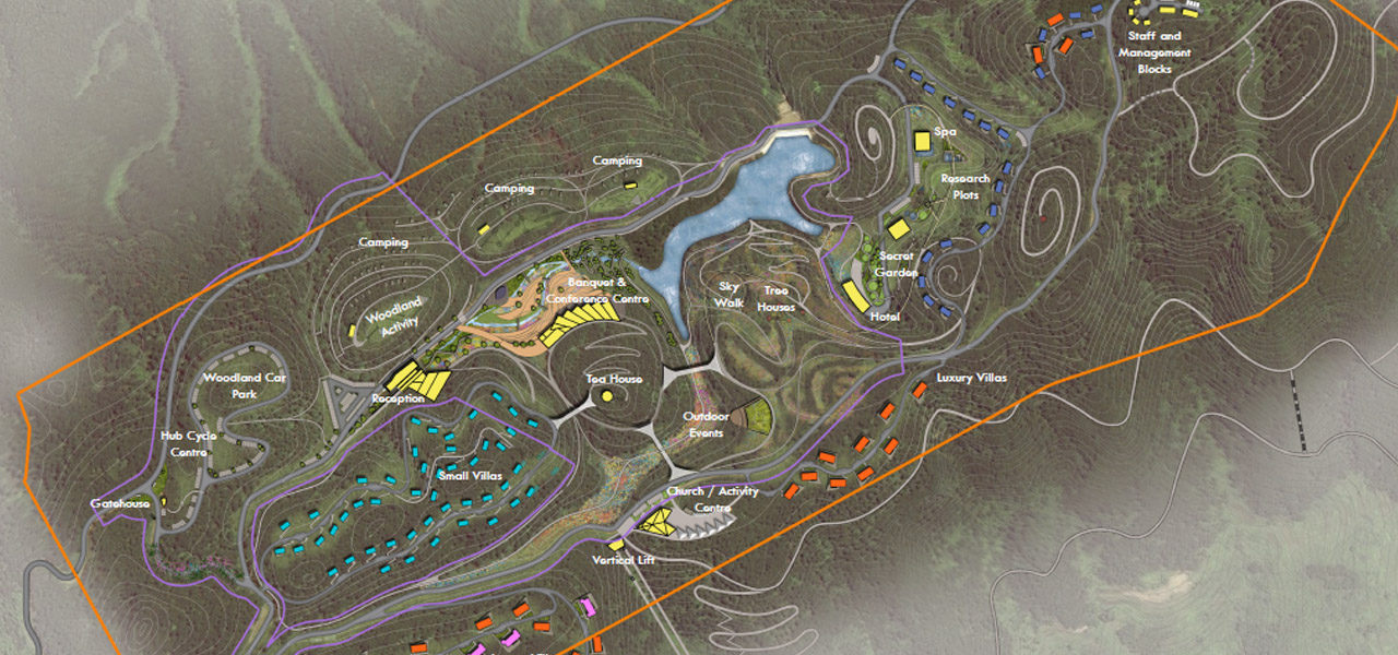 NAN SHAN MOUNTAIN RESORT - Ares Landscape Architects Ltd