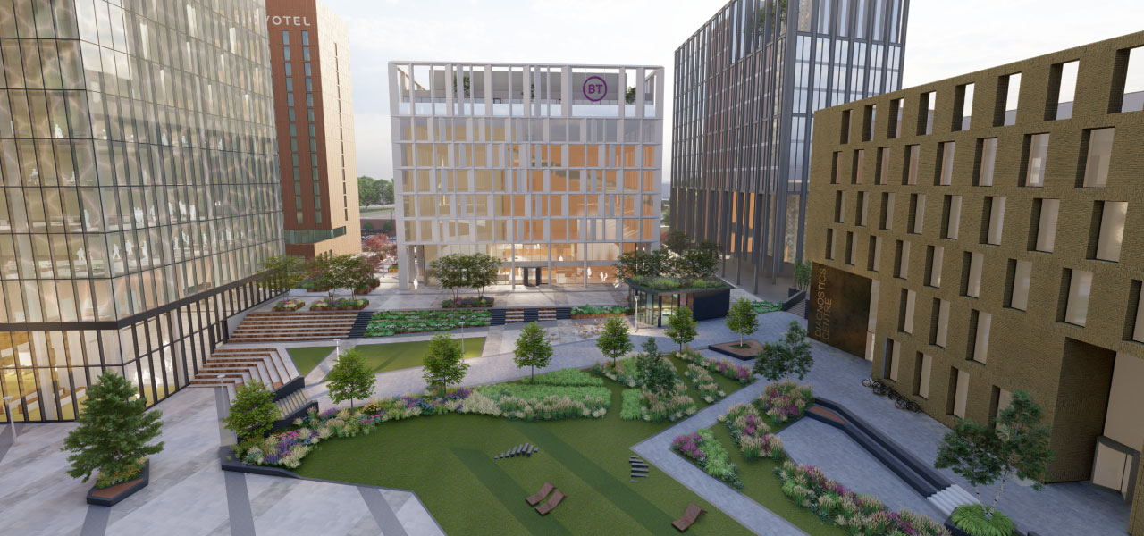 Paddington Village, Liverpool Ares Landscape Architects Ltd
